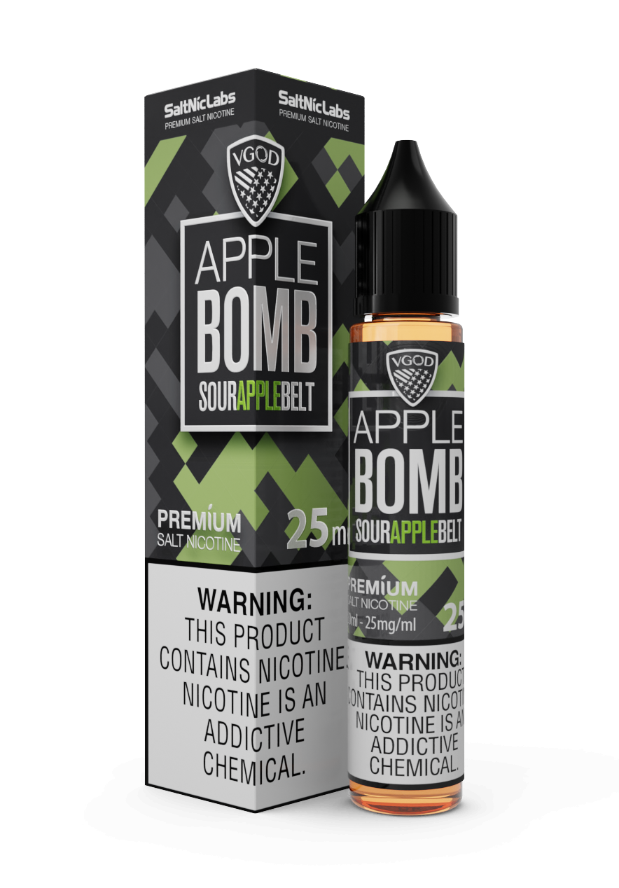 APPLE BOMB BY VGOD SALTNIC 30ML E-Liquid In UAE 1 APPLE BOMB BY VGOD SALTNIC 30ML E-Liquid — Vapor Shop Dubai