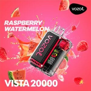 vozol vista 20000 puffs raspberry watermelon