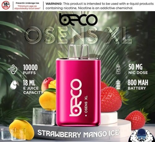 BECO OSENS Disposable Vape In UAE 4 BECO OSENS