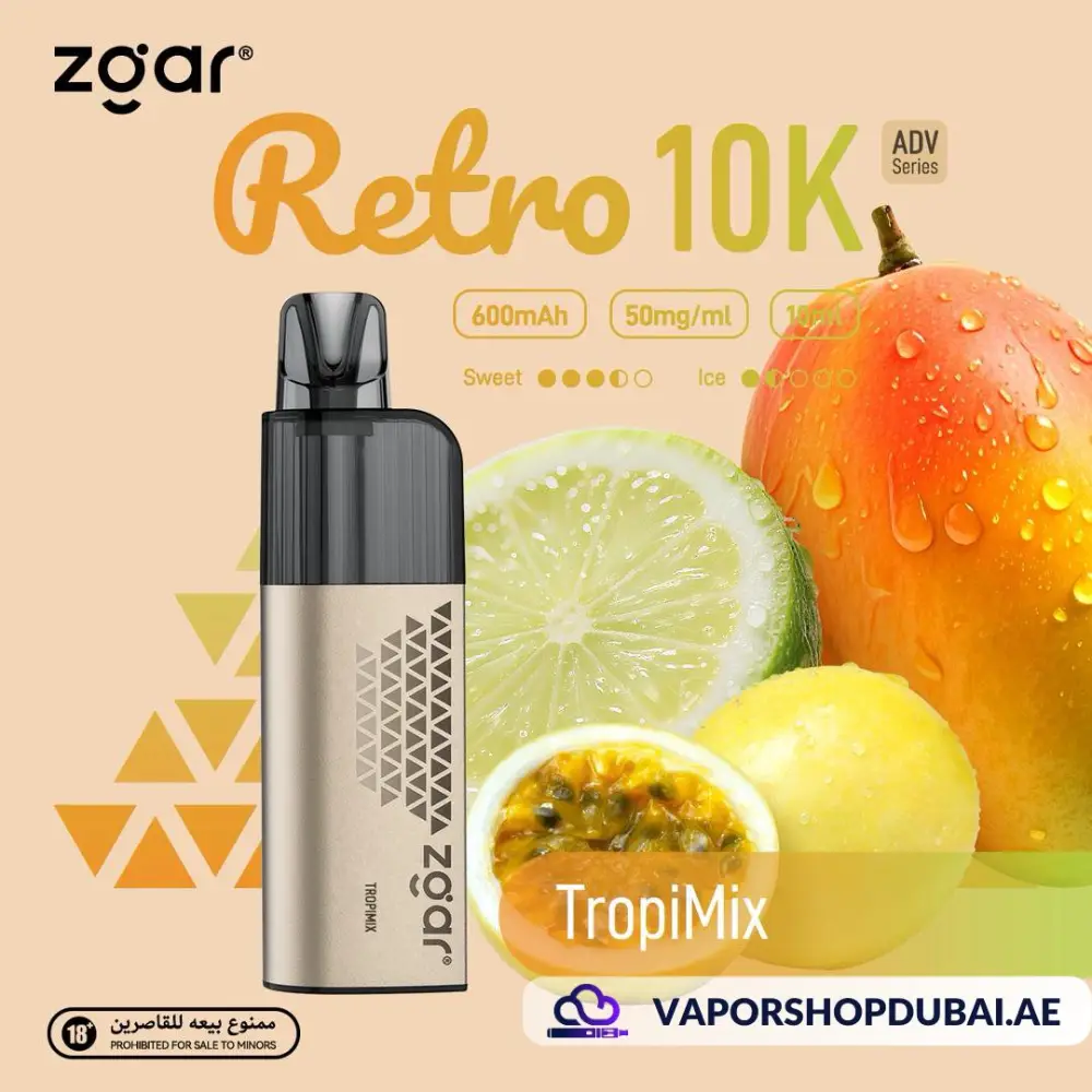 ZGAR Retro 10000 Puffs Disposable Vape In UAE 13 ZGAR Retro 10000 Puffs