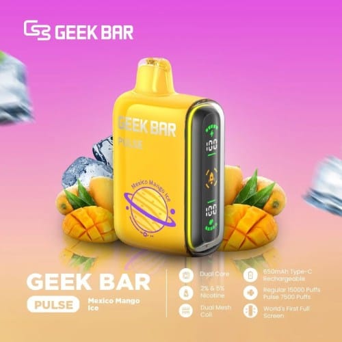 GEEK BAR PULSE 15000 PUFFS 6 GEEK BAR PULSE 15000 PUFFS