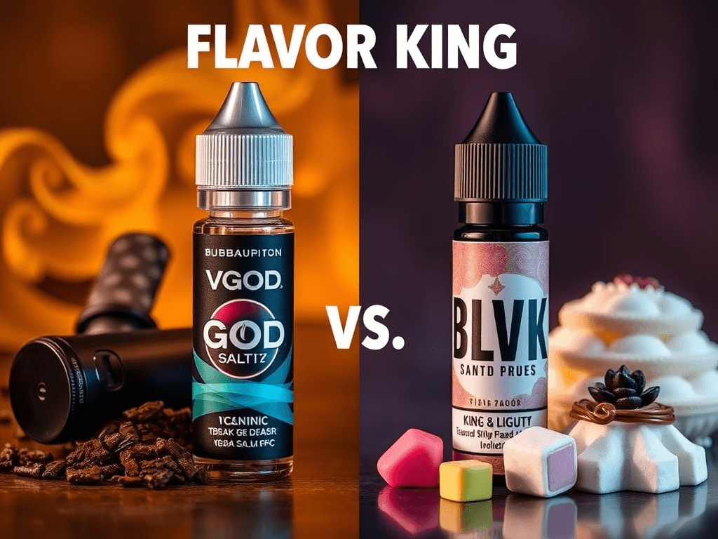 👑 Flavor King: VGOD SaltNic vs BLVK SaltNic Dubai Ultimate E-Liquid Test (30ml) 8 VGOD SaltNic vs BLVK SaltNic Dubai
