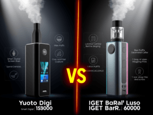 Yuoto Digi 15000 vs IGET Bar Plus 6000