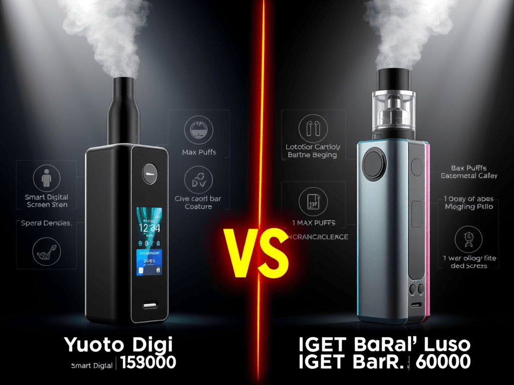 Yuoto Digi 15000 vs IGET Bar Plus 6000