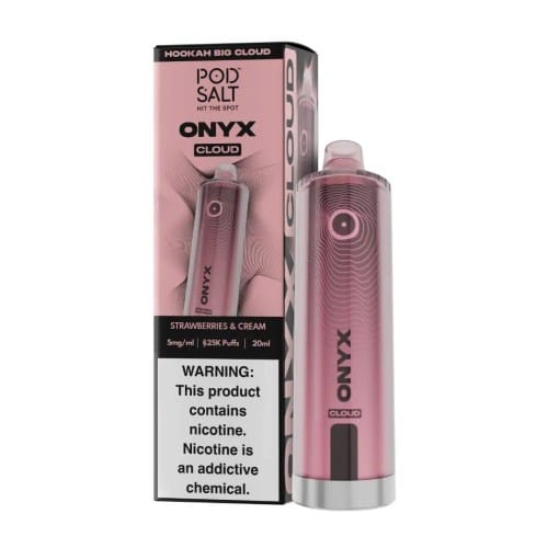 PODSALT ONYX CLOUD 25000 PUFF’S 2 PODSALT ONYX CLOUD 25000 PUFF’S