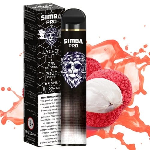 SIMBA PRO 2500 PUFFS 8 SIMBA PRO 2500 PUFFS