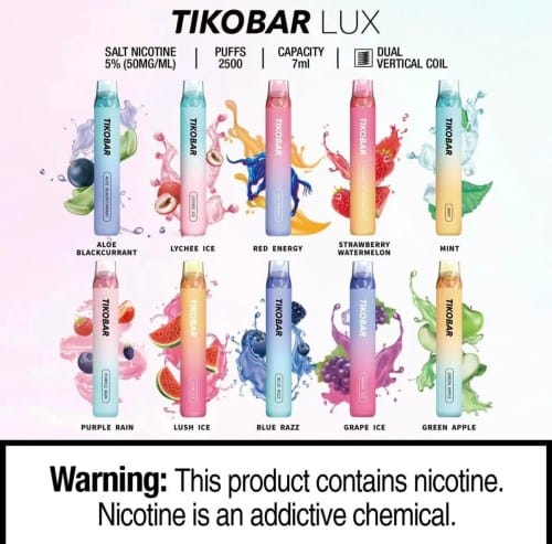 TIKOBAR LUX Disposable Vape In UAE 4 TIKOBAR LUX