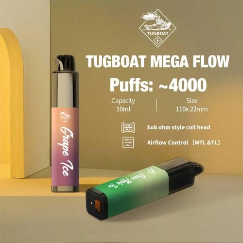TUGBOAT MEGA Disposable Vape In UAE 8 TUGBOAT MEGA