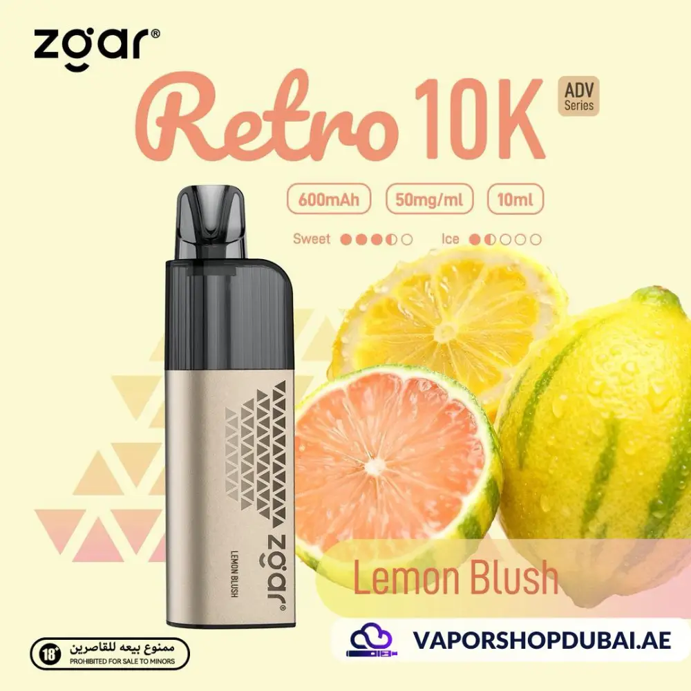 ZGAR Retro 10000 Puffs Disposable Vape In UAE 15 ZGAR Retro 10000 Puffs