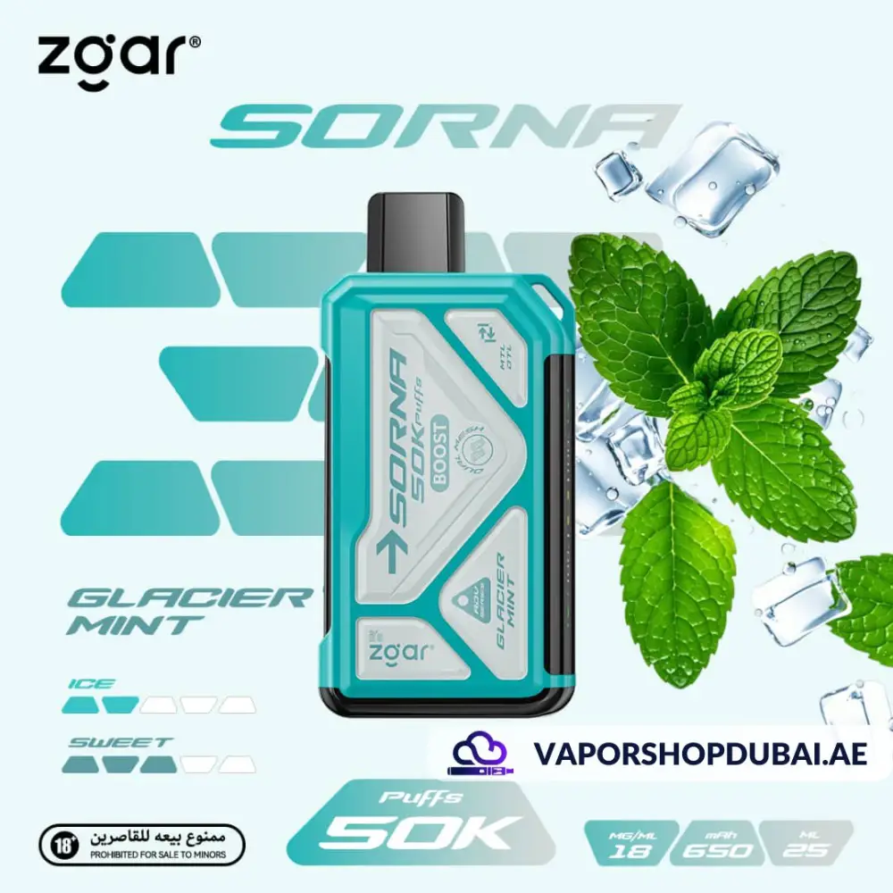 ZGAR Sorna 50000 Puffs Disposable Vape In UAE 11 ZGAR Sorna 50000 Puffs