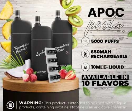 APOC POOTA Disposable Vape In UAE 6 APOC POOTA
