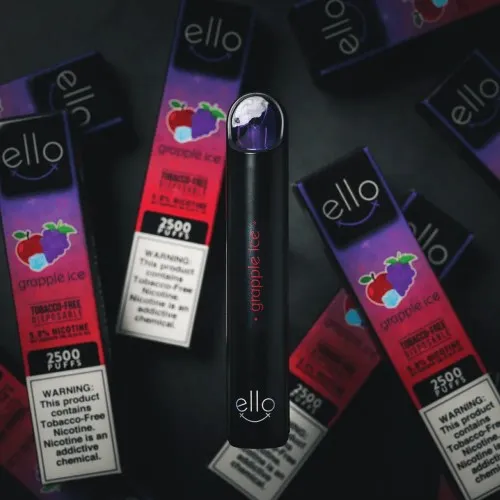 BLVK ELLO Disposable Vape In UAE BLVK ELLO