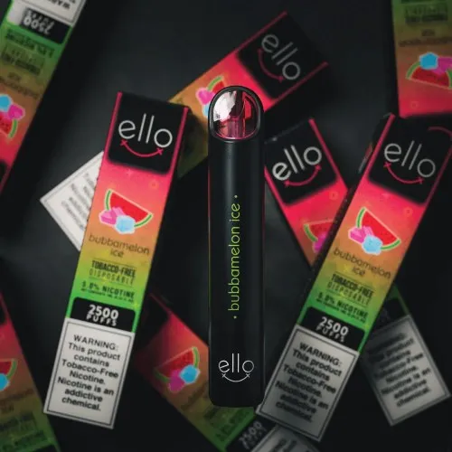 BLVK ELLO Disposable Vape In UAE BLVK ELLO