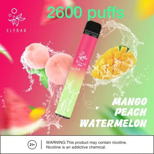 ELFBAR 2600 Disposable Vape In UAE 4 ELFBAR 2600