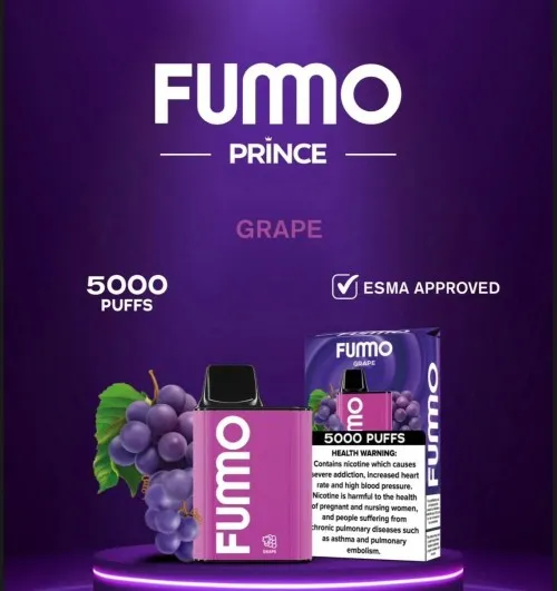 FUMMO PRINCE Disposable Vape In UAE FUMMO PRINCE