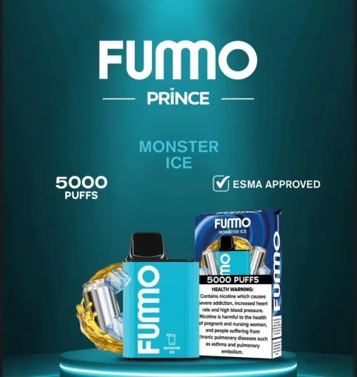 FUMMO PRINCE Disposable Vape In UAE FUMMO PRINCE