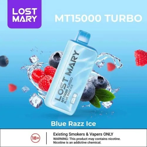 LOST MARY TURBO MT15000 PUFF’S 8 LOST MARY TURBO MT15000 PUFF’S