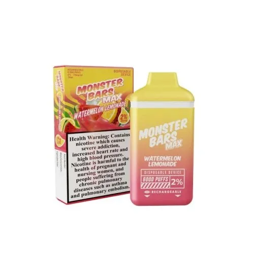MONSTER BARS Disposable Vape In UAE 6 MONSTER BARS