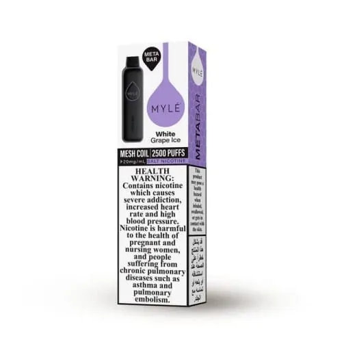 MYLÉ META BAR Disposable Vape In UAE 7 MYLÉ META BAR