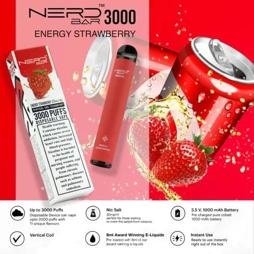 NERD™ BAR 3000 PUFFS 2 NERD™ BAR 3000 PUFFS