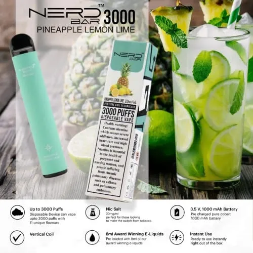 NERD™ BAR 3000 PUFFS 8 NERD™ BAR 3000 PUFFS