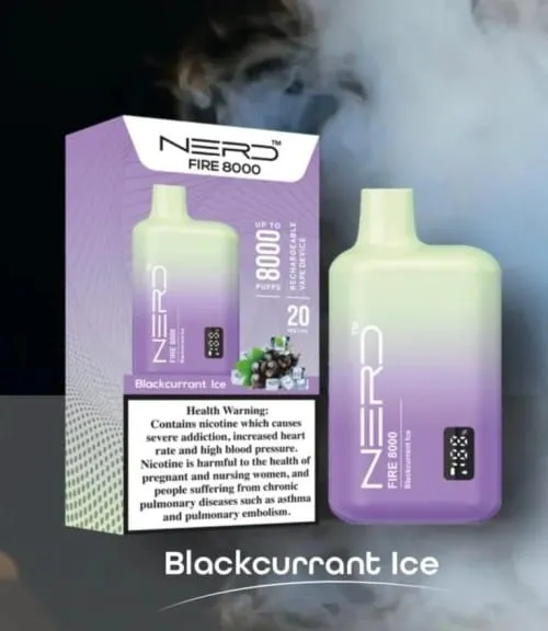 NERD™ FIRE 8000 PUFFS Disposable Vape In UAE 4 NERD™ FIRE 8000 PUFFS