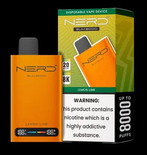 NERD™ SLIM 8000 Disposable Vape In UAE 6 NERD™ SLIM 8000 PUFF’S