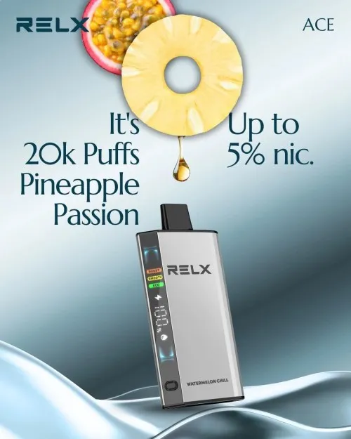 RELX® ACE 20000 PUFF’S 3 RELX® ACE 20000 PUFF’S