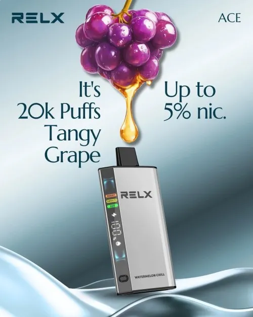 RELX® ACE 20000 PUFF’S 5 RELX® ACE 20000 PUFF’S