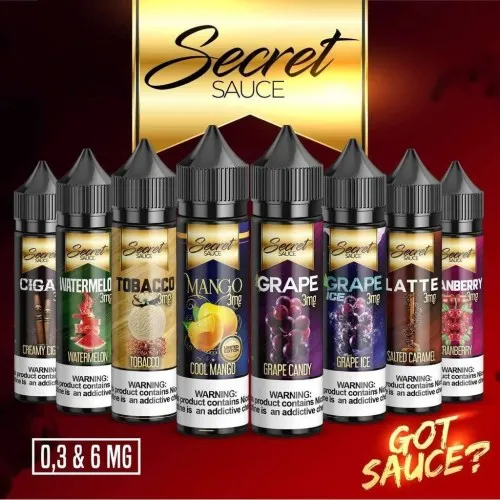 SECRET SAUCE E-Liquid In UAE 7 SECRET SAUCE