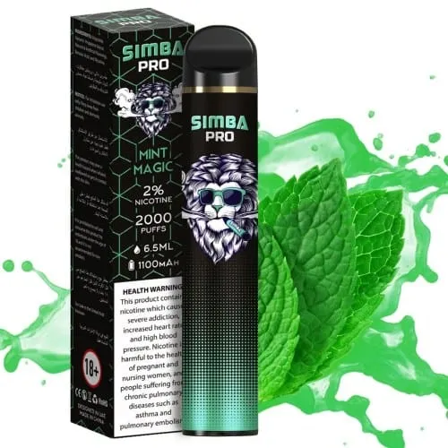 SIMBA PRO 2500 PUFFS 2 SIMBA PRO 2500 PUFFS