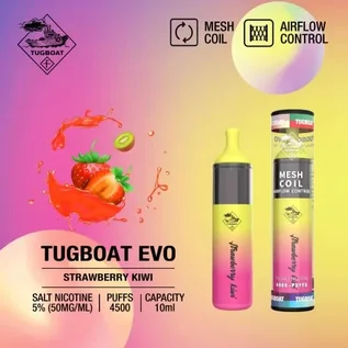 TUGBOAT EVO Disposable Vape In UAE TUGBOAT EVO