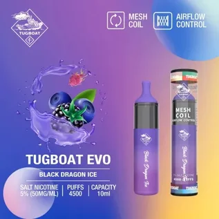 TUGBOAT EVO Disposable Vape In UAE TUGBOAT EVO