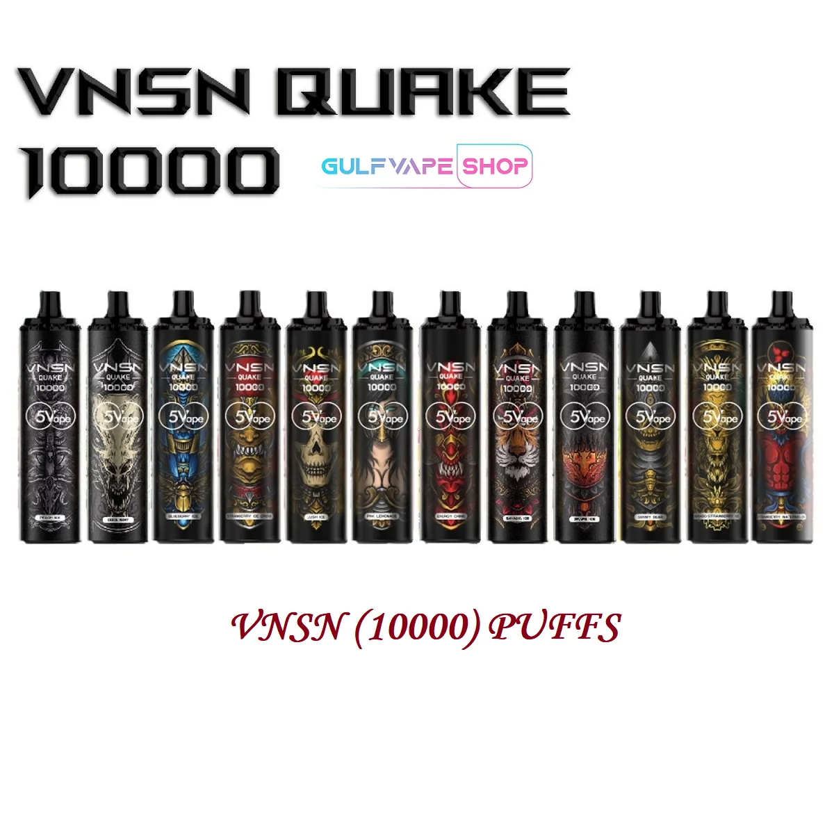 VNSN Quake 10000 Vape In UAE 1 VNSN Quake 10000 - Buy Online in Dubai, UAE | Vapor Shop Dubai