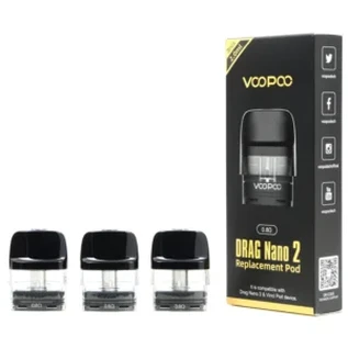 VOOPOO DRAG NANO 2 REPLACEMENT POD (3/PACK) Pod Kit In UAE 1 VOOPOO DRAG NANO 2 REPLACEMENT POD (3/PACK)