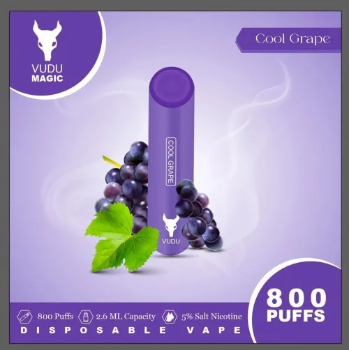 VUDU MAGIC 800 PUFFS Disposable Vape In UAE 4 VUDU MAGIC 800 PUFFS