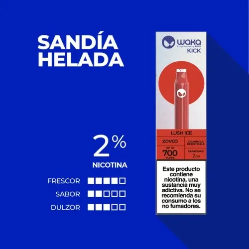 WAKA KICK Disposable Vape In UAE WAKA KICK