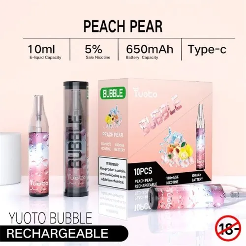 YUOTO BUBBLE 4000 PUFFS 3 YUOTO BUBBLE 4000 PUFFS