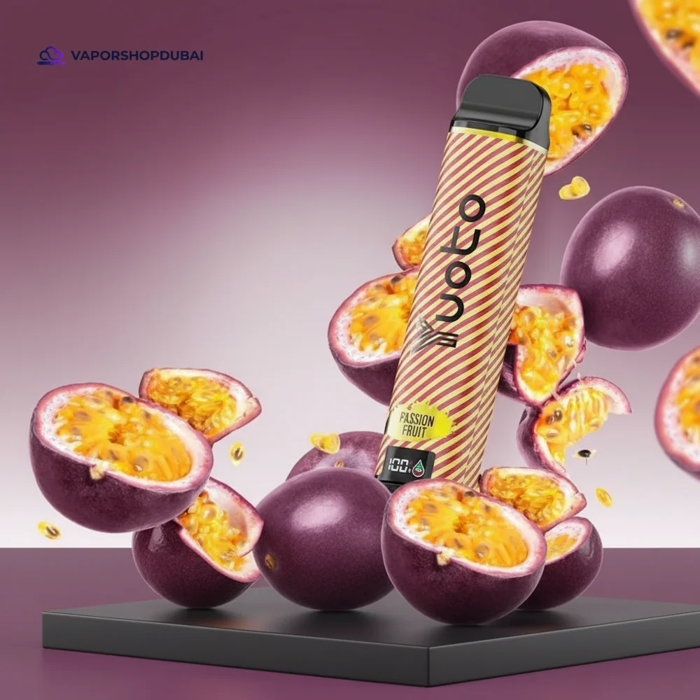 Yuoto XXL Plus 31000 Puffs Vape In UAE 5 passion-fruit Yuoto XXL Plus 31000 Puffs Disposable Vape 50mg in the UAE buy online in UAE
