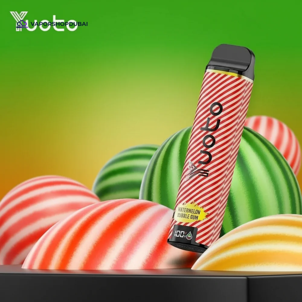 Yuoto XXL Plus 31000 Puffs Vape In UAE 10 watermelon-bubble-gum Yuoto XXL Plus 31000 Puffs Disposable Vape 50mg in the UAE buy online in UAE