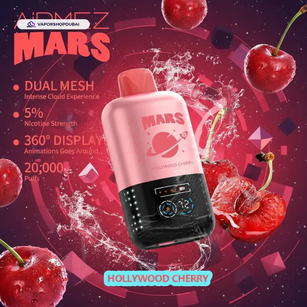 AiRMEZ Mars 20000 Puffs Disposable Vape In UAE 11 AiRMEZ Mars 20000 Puffs Disposable Vape In UAE