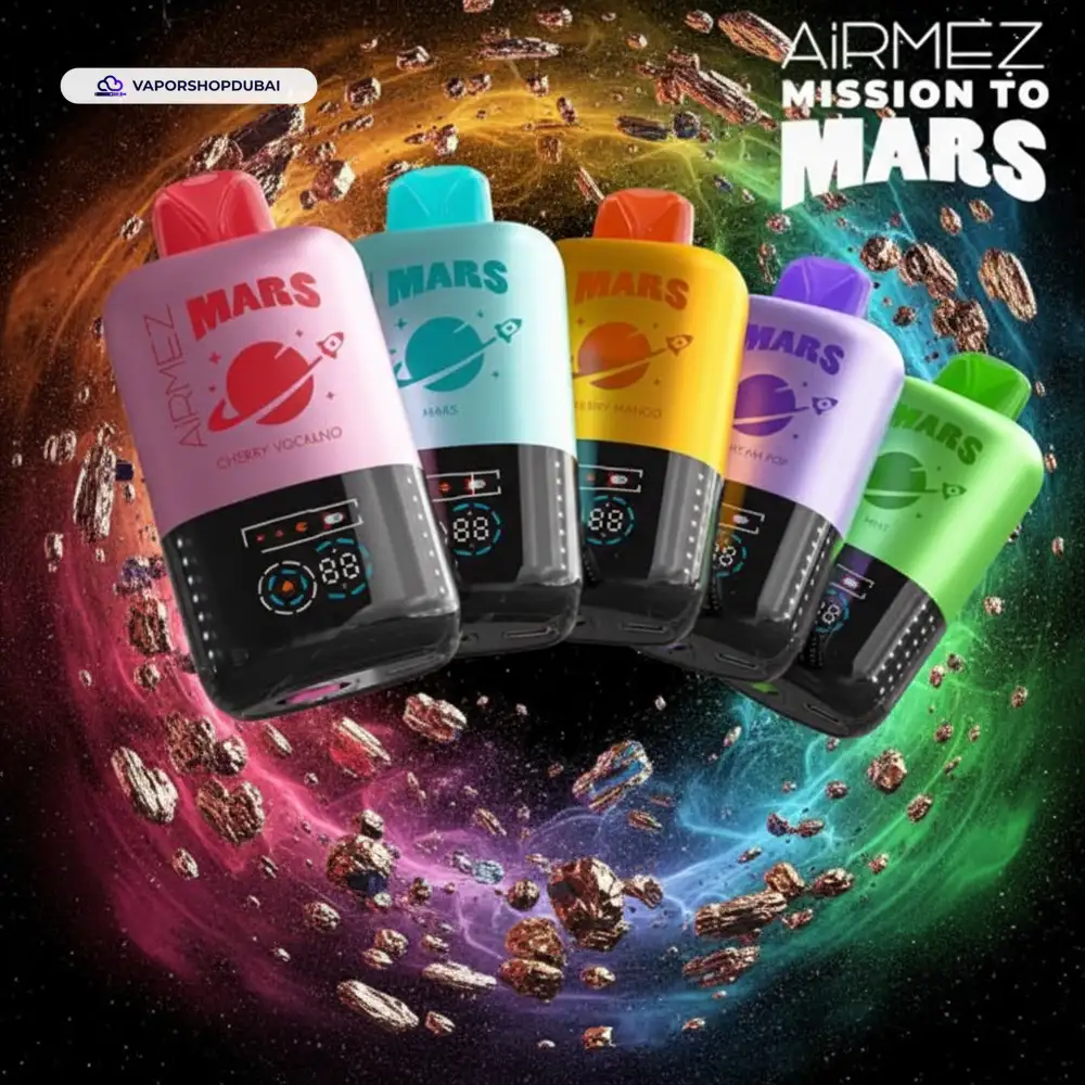 AiRMEZ Mars 20000 Puffs Disposable Vape In UAE 17 AiRMEZ Mars 20000 Puffs Disposable Vape In UAE