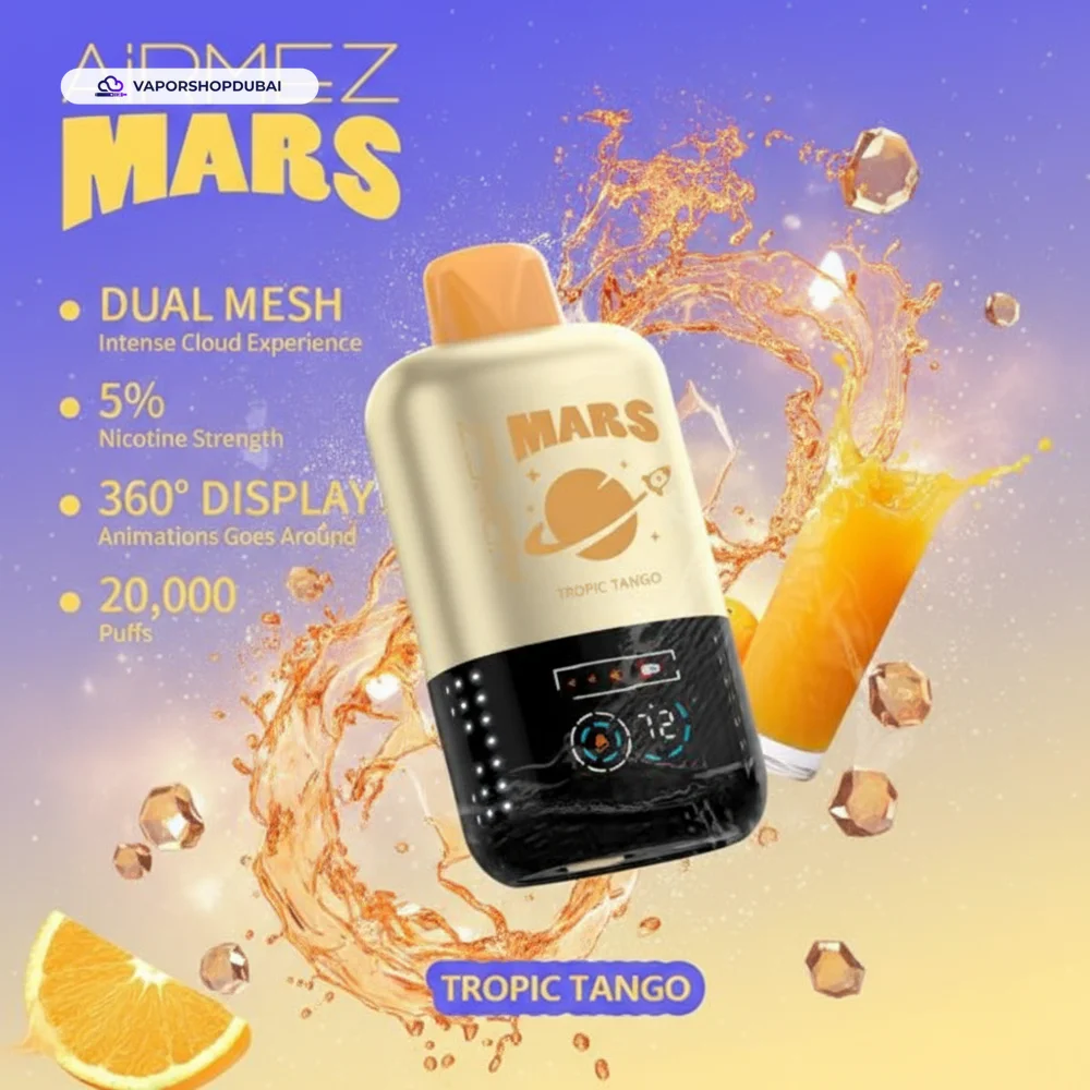 AiRMEZ Mars 20000 Puffs Disposable Vape In UAE 20 AiRMEZ Mars 20000 Puffs Disposable Vape In UAE