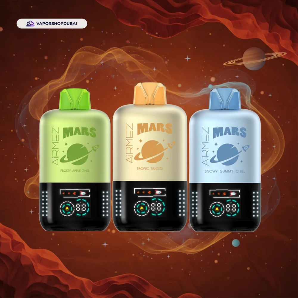 AiRMEZ Mars 20000 Puffs Disposable Vape In UAE 3 AiRMEZ Mars 20000 Puffs Disposable Vape In UAE