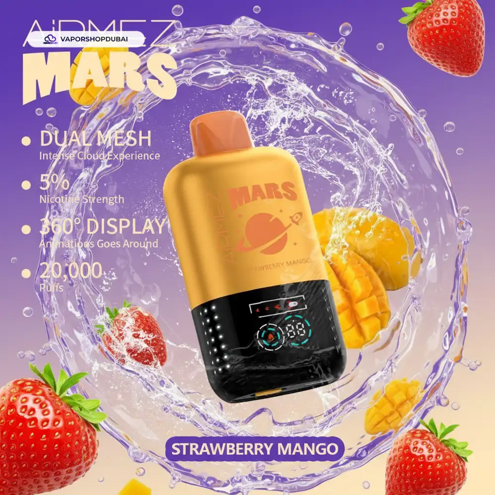 AiRMEZ Mars 20000 Puffs Disposable Vape In UAE 6 AiRMEZ Mars 20000 Puffs Disposable Vape In UAE