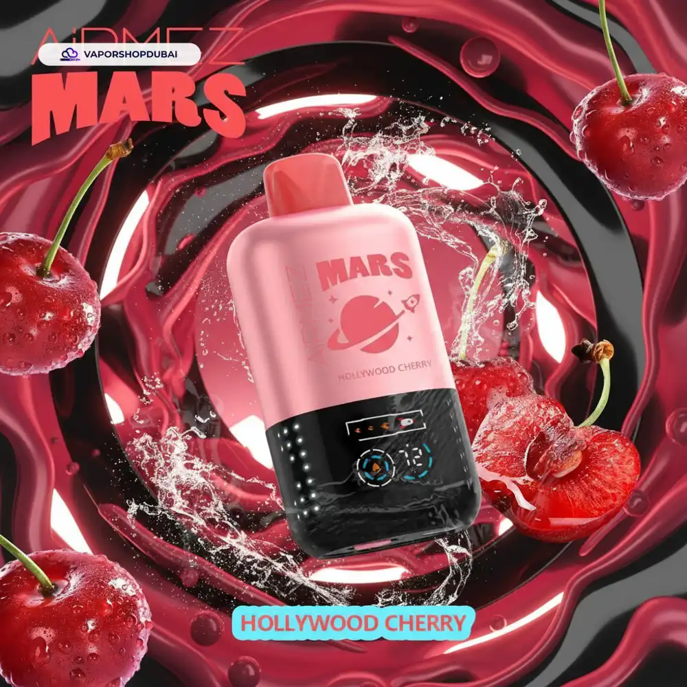 AiRMEZ Mars 20000 Puffs Disposable Vape In UAE 38 hollywood-cherry