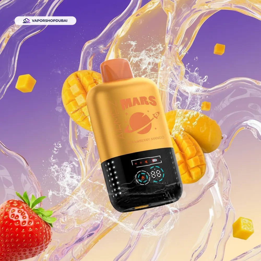 AiRMEZ Mars 20000 Puffs Disposable Vape In UAE 45 strawberry-mango
