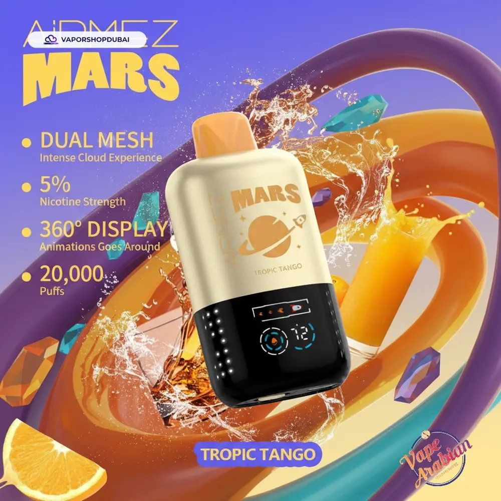 AiRMEZ Mars 20000 Puffs Disposable Vape In UAE 47 tropic-tango
