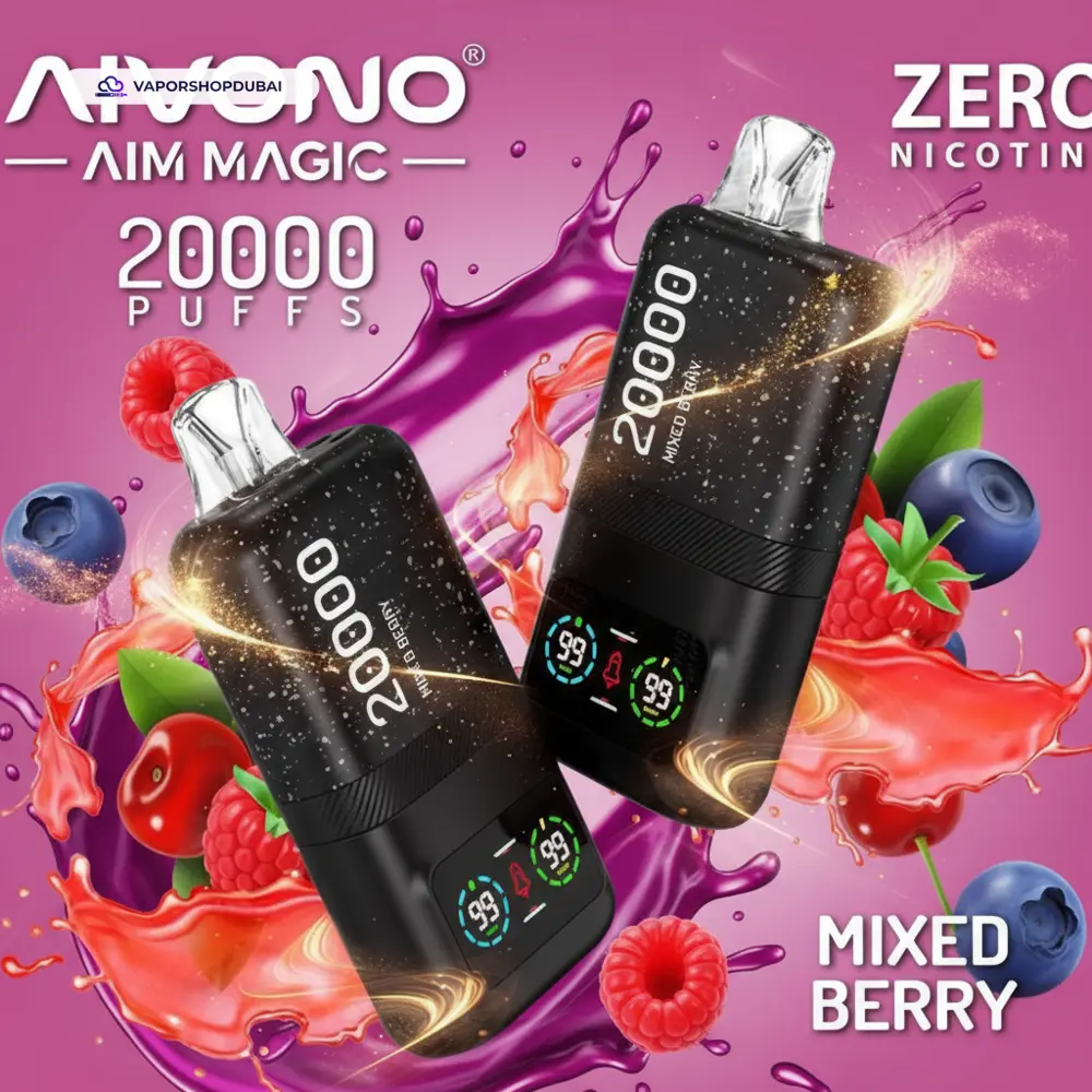 AIVONO Aim Magic 20000 Puff Zero Nicotine Vape In UAE 15 AIVONO Aim Magic 20000 Puff Zero Nicotine Disposable Vape In UAE