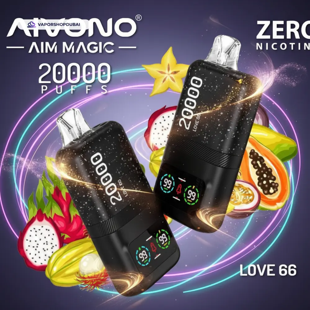 AIVONO Aim Magic 20000 Puff Zero Nicotine Vape In UAE 18 AIVONO Aim Magic 20000 Puff Zero Nicotine Disposable Vape In UAE
